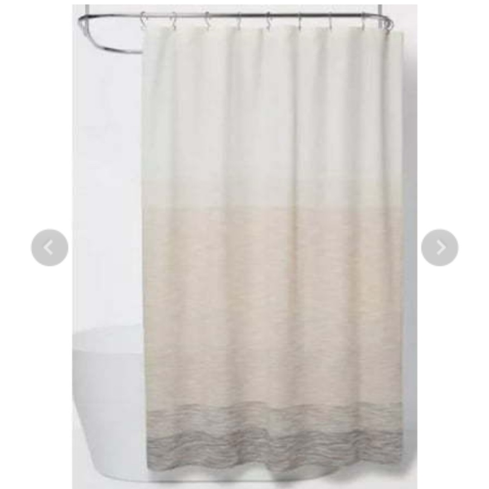 Project 62 Shower curtain ombré
